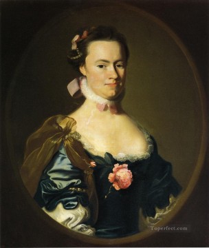  nue - Lydia Lynde retrato colonial de Nueva Inglaterra John Singleton Copley